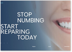 dentist website template