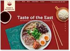 best website builder for restaurant