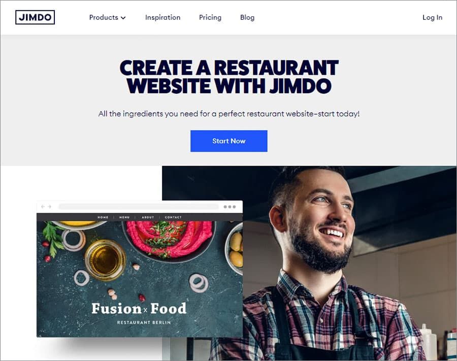 best restaurant online ordering website builder