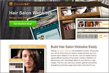 hair saloon websites