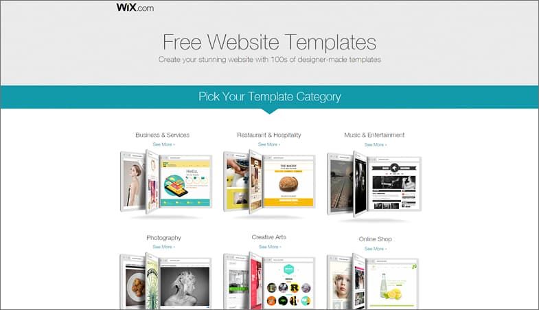 free wix themes