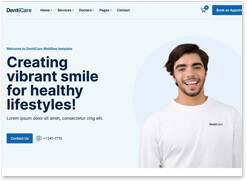 denticare website template