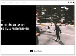 website building for photographers