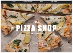 best free restaurant website builder