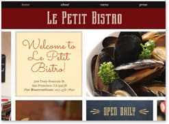 restaurant website builder