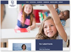 website builder for students