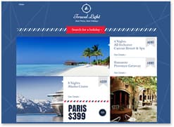 free travel agent website builder