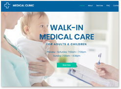 medical website builder