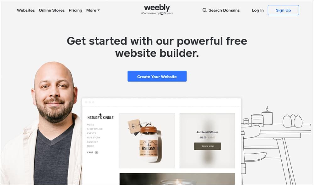 Weebly website builder