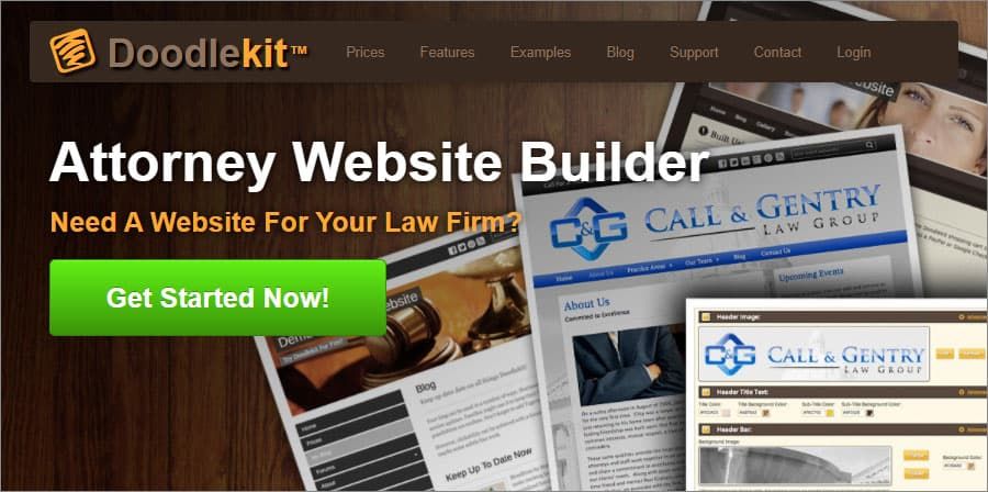 law firm website builder