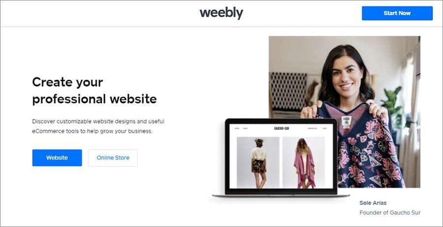 weebly ecommerce website builder