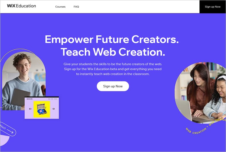 website builder for teachers