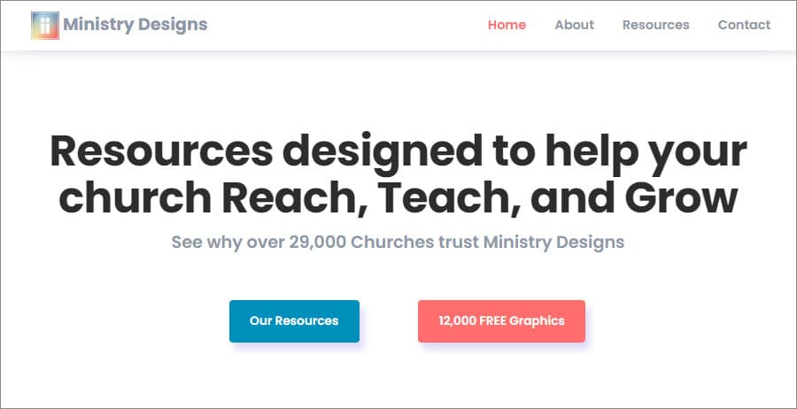free church website builder