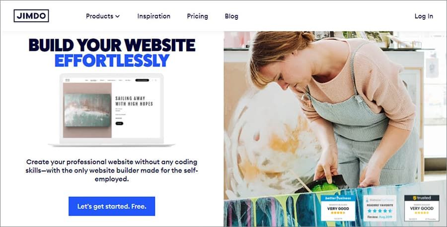 best drag and drop website builder