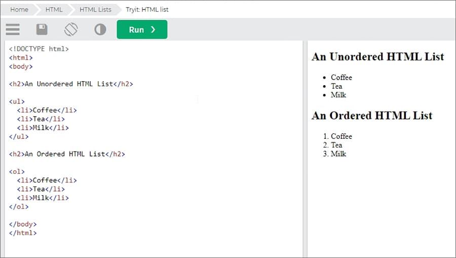 The code and the markup The code and the markup