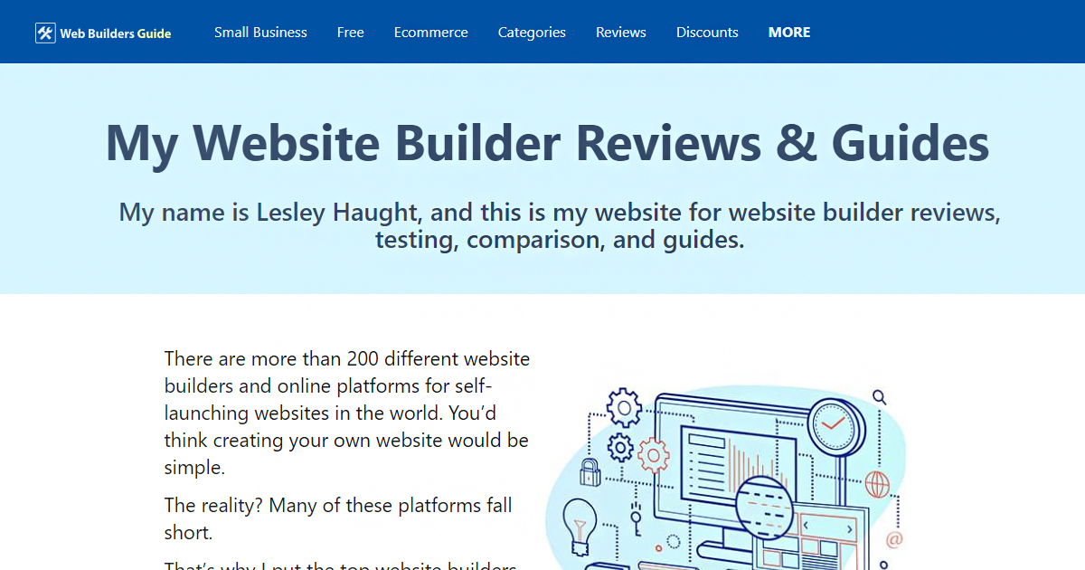 Web builders guide best website builder reviews and guildes for