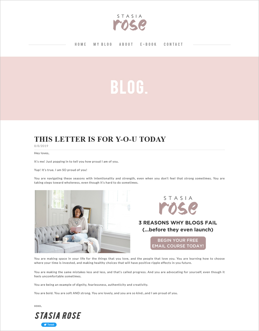 Leadapreneur Blog Stasia Rose Blog