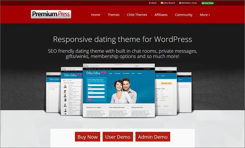wordpress dating site software