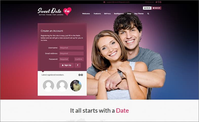 online dating site builders