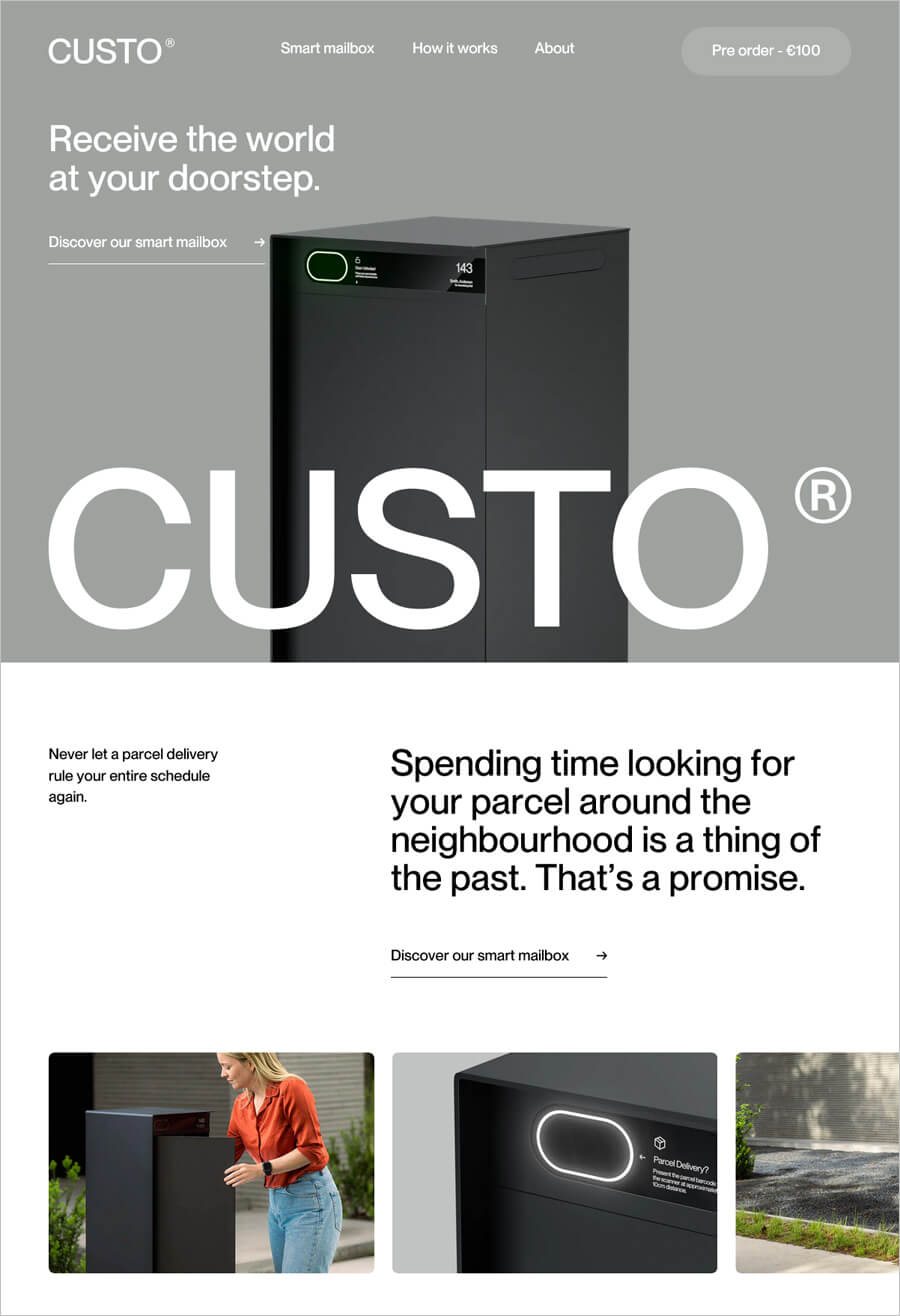 Custo® Pre Order Ecommerce Site Custo® Pre Order Ecommerce Site