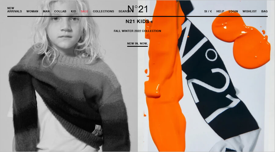 N21 Fashion Ecommerce Site