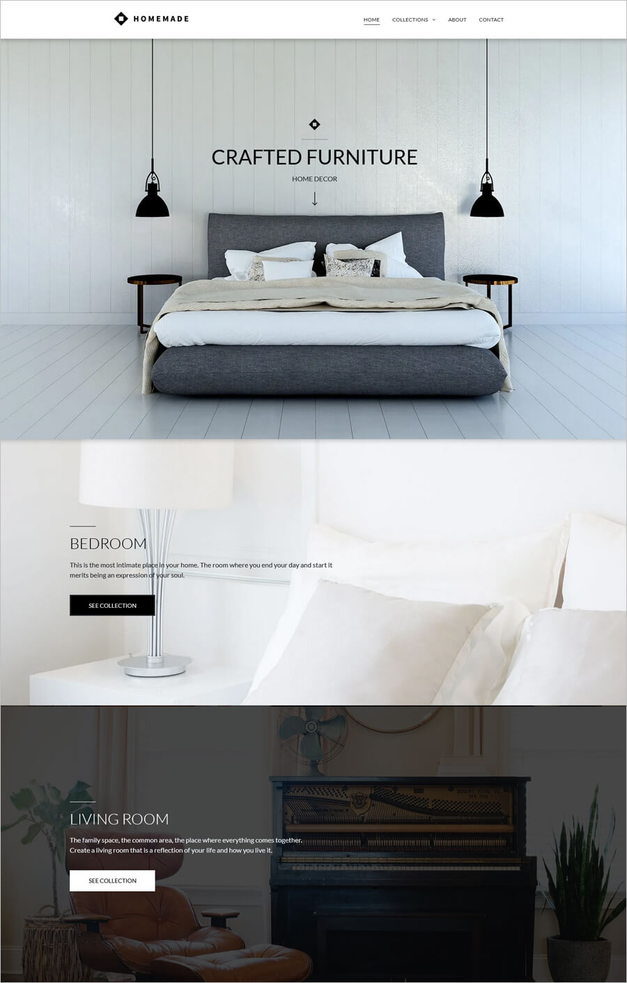 Home Décor website Template 