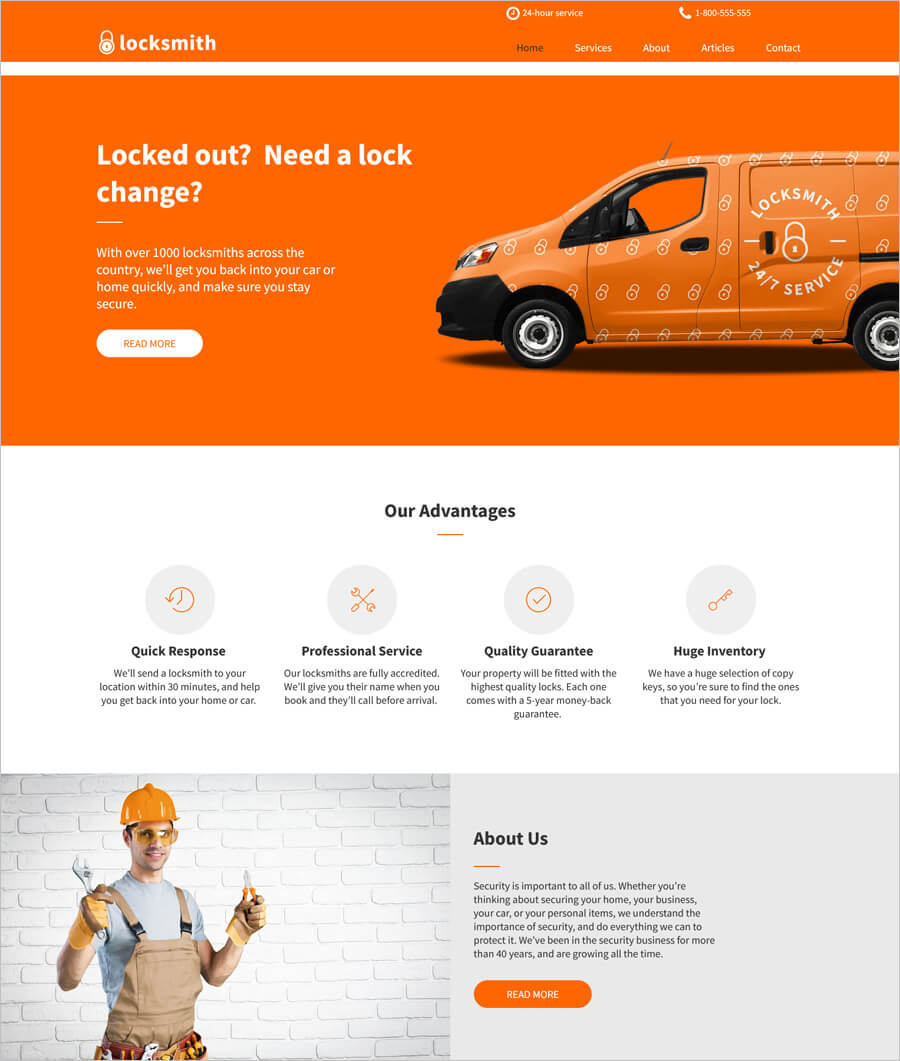 Free Locksmith Business Template