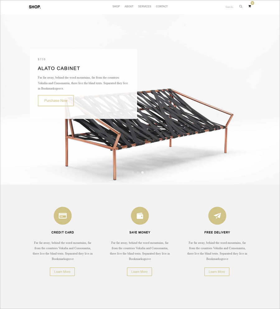 free ecommerce website templates with Parallax Effect free ecommerce website templates with Parallax Effect