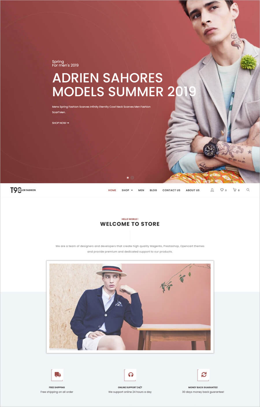 T90 Fashion Free WordPress Theme T90 Fashion Free WordPress Theme
