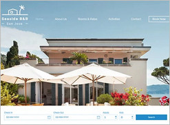 hotel website template