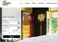 hotel website template