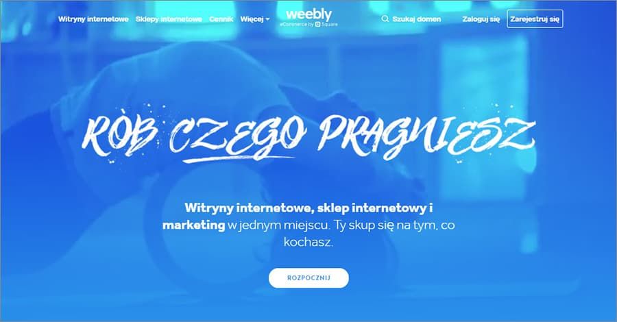 Weebly - darmowy kreator stron wielostronicowych