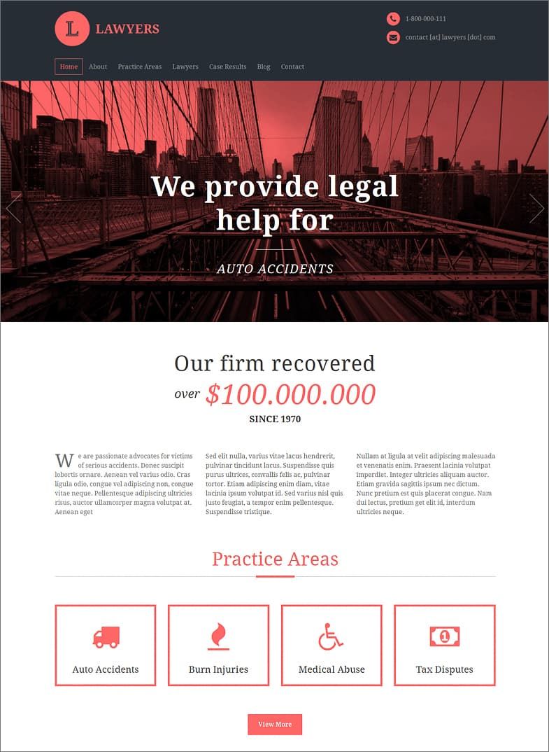 best website builder for lawyers