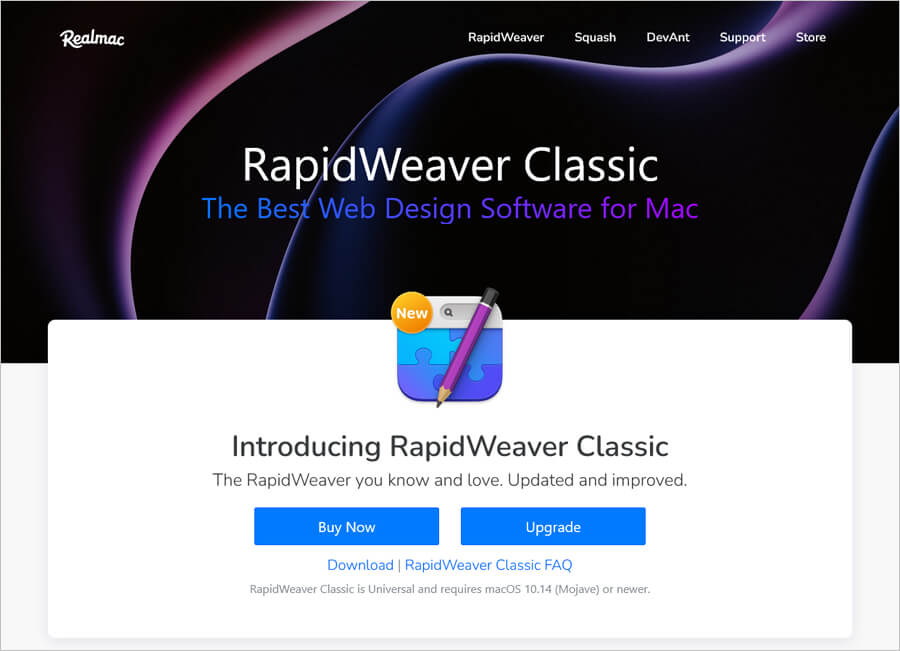 website builder mac