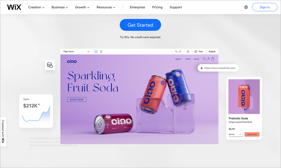wix best website builders for nonprofit