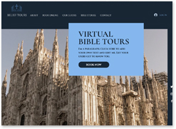 religious website template