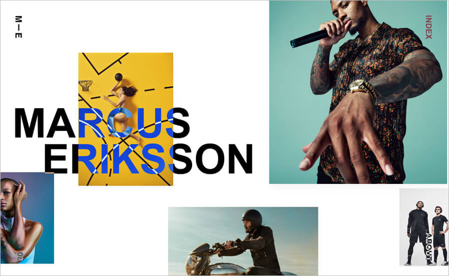 Marcus Eriksson Portfolio Site