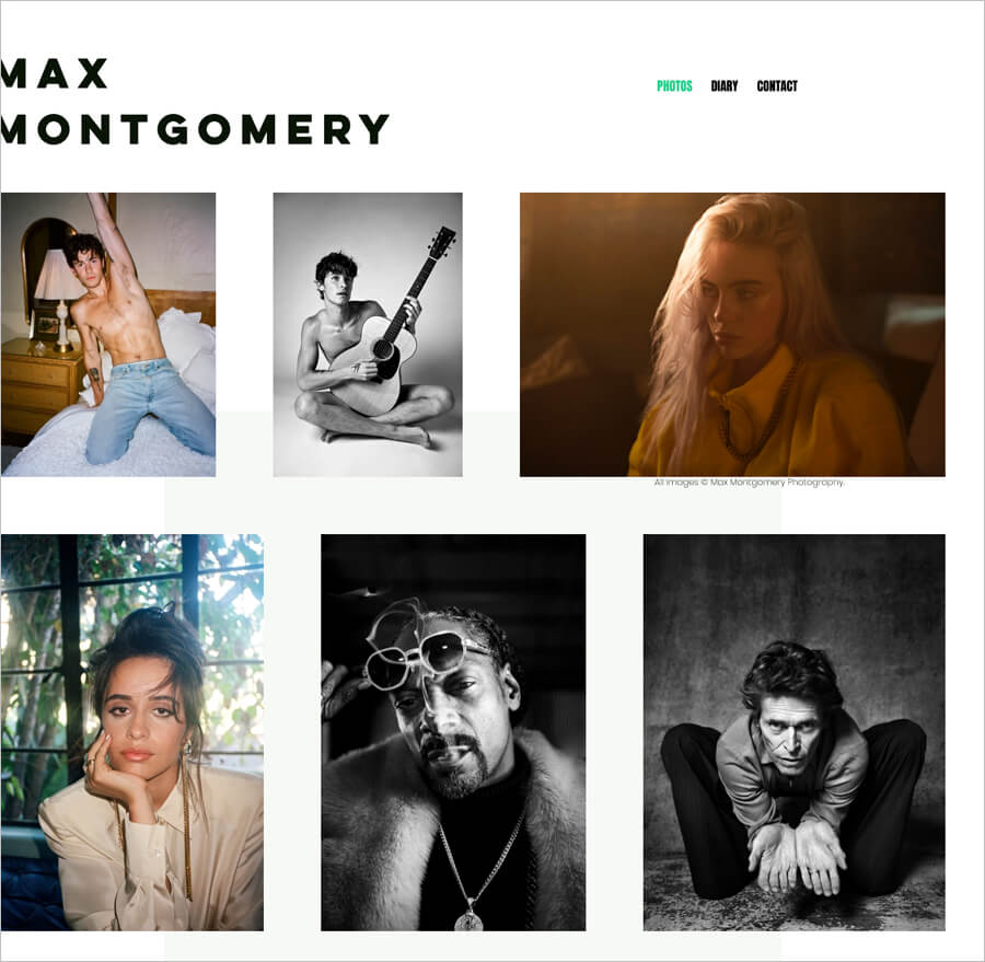 Max Montgomery Portfolio Site Max Montgomery Portfolio Site