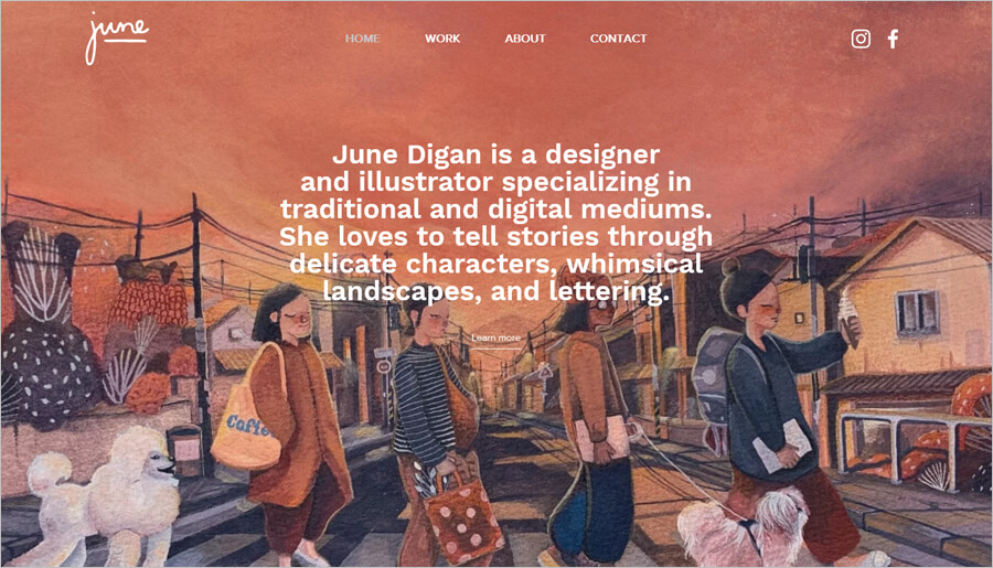 June Digan Portfolio Website