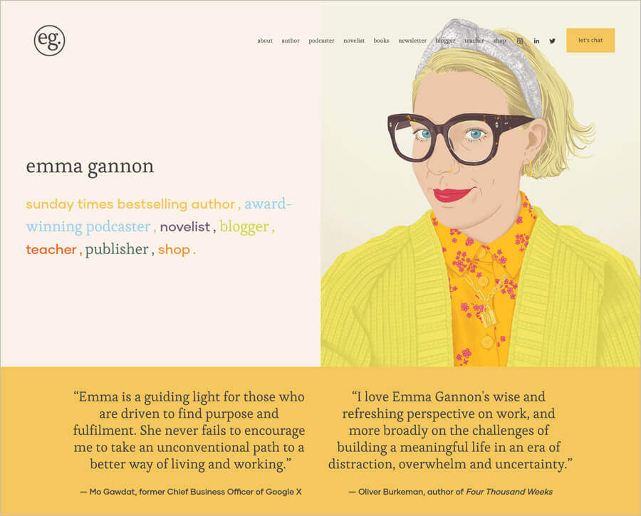 Emma Gannon Personal Site