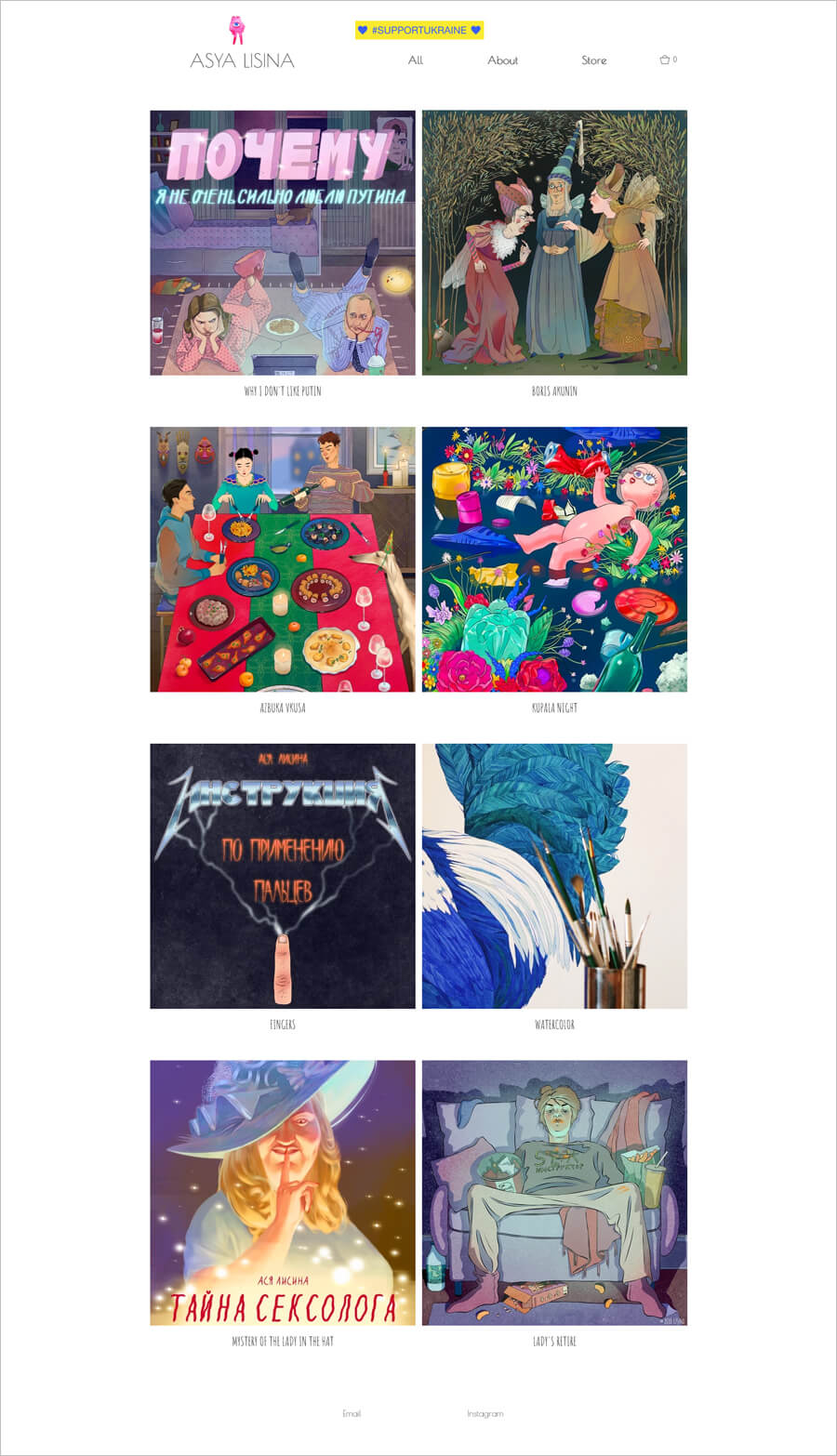 Asya Lisina Art Portfolio Asya Lisina Art Portfolio
