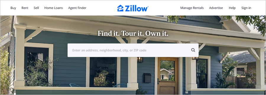 real estate website with idx