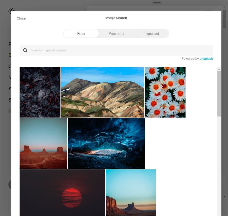 Stock Images for Squarespace