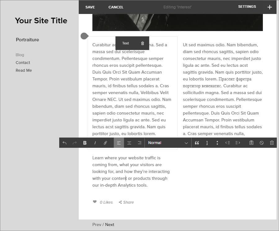 Squarespace blog options Squarespace blog options